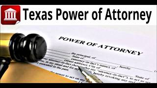 Texas Power of Attorney