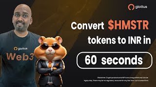 Convert & Sell Hamster Kombat ($HMSTR) to INR Only on Giottus