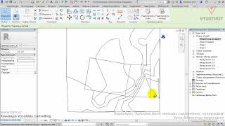 [Урок Revit Генплан] Границы территории