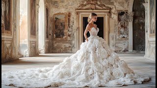 💯 Amazing Crochet Wedding Dresses: Inspirations (AI Generated)