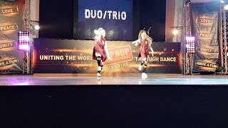 Юля Марыняк/ Яна Лагода/ DUO/ Hip Hop International Ukraine 2018