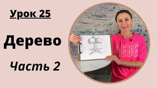 Уроки рисования с нуля | 25 урок по рисованию ( часть 2 )