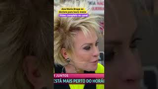 Ana Maria Braga se declara para louro mane #shorts #anamariabraga #maisvoce