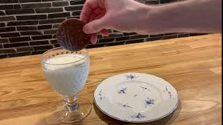 How to dip biscuit into milk