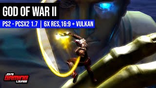 God of War II - PS2 | PCSX2 1.7.0 Vulkan | 8x Res Test Gameplay