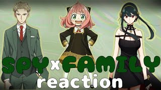 🇷🇺Reaction  Spy x family to TikTok  (Yor/Loid/Anya) Реакция семья шпиона на тик ток (Йор/Лойд/Аня)🇷🇺