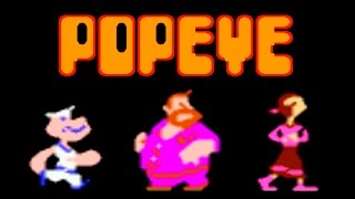 Popeye (Моряк Попай) прохождение (NES, Famicom, Dendy)