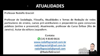 Transmissão ao vivo de Atualidades Rodolfo Gracioli