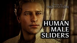 Dragon Age: Inquisition - How to make PrinceQuisitor (character creation sliders)