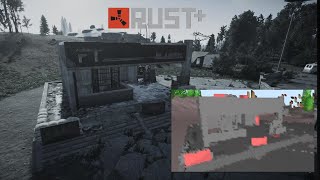 Rust+ CCTV Drone (Alpha) vs ingame footage comparison