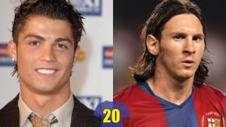 Cristiano Ronaldo vs Lionel Messi   Transformation Before And After