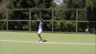 Learn Andy Roddick's Abbreviated Serve using ServeMaster or Practice "Your" Serve