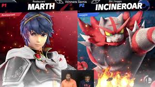 BN Fight Pit 20: BN | Noggie (Incineroar) vs C3 | Restaurant (Marth) [Winners Semis]