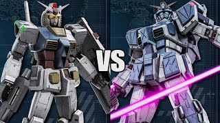 Gundam (w/ Hyper Hammer) vs. Striker Custom | GUNDAM BATTLE OPERATION 2 gameplay