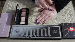 ASMR Makeup Haul ~ Holiday 2016 Sephora VIB Sale ~ Eyeshadow Palettes ~ Soft Spoken