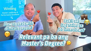 LET'S LEARN FROM THE BOSS WITH ALEX NARCISO OF @SunLifePH (PART 2) | Enchong Dee