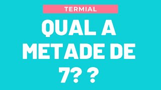 QUESTÃO 1732 - MATEMÁTICA BÁSICA - TERMIAL