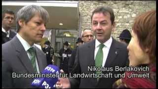 Wir haben es satt Protestbriefübergabe an EU-Agrarkommissar Dacian Cioloş 26.11.2012