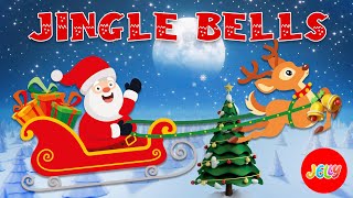 Jingle Bells with Lyrics | Kids Christmas Songs | Nursery Rhymes Videos and Cartoons | ジングルベルのうた