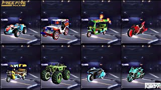 All New Vehicle Skins #OB39 | Free Fire MAX