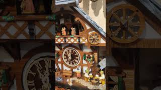 #shorts coo coo clock sounds with dancers and music , cuckoo clocks made in germany