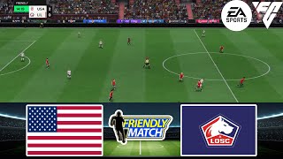 FC 24 - USA W vs LOSC Lille W 22/10/2024 - Friendly Match - Gameplay PS5