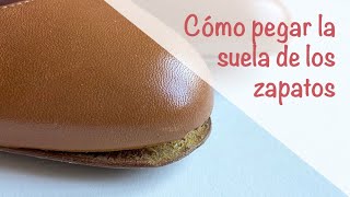 Cómo pegar la suela de los zapatos