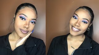 Colorful Glam Makeup Look