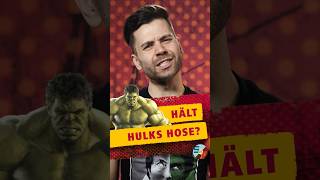 Hält Hulks Hose? 👖↔️ #shorts #reaction #hulk #marvel #mcu #comics #pants