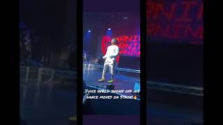 Juice WRLD Shows off his Dance Moves on Stage!🔥 | #shorts