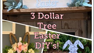 3 DOLLAR TREE EASTER 🐰DIY’S