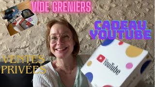 News, cadeau YouTube, vide greniers et ventes privées !!