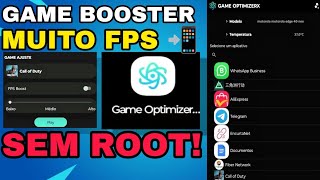 COMO ATIVAR O GAME BOOTER DE OTIMIZAÇÃO EM QUALQUER CELULAR 📲 E ZERAR O LAG EM JOGOS - GFX TOOL ⏫