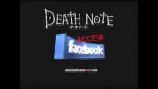 Death Note  - Acceso Facebook - Trailer