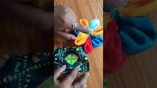 fabric flower #stitchingtips #shortvideo