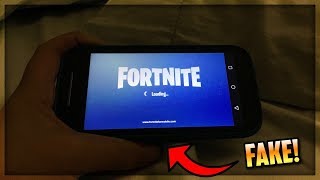 FORTNITE: BATTLE ROYALE ON ANDROID DEVICES ARE FAKE!