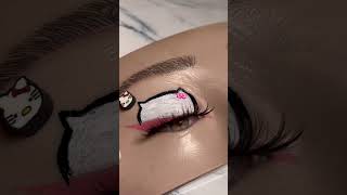 Maquiagem hello kitty #makeup #tutorialyoutube #makeuptutorial #makeupartist #hudamakeup #make