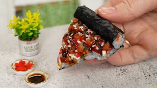 Миниатюрная Суши Пицца! 🍕🤩 Самая Маленькая  Пицца в Мире! 🤗 Мини Кухня