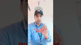 Security Officer Jobs Vacancy in india #shortvideo #job #info #viralvideo #securityguard