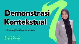 Demonstrasi Kontektual Modul 2.3 Coaching untuk supervisi akademik _CGP Angkatan 11