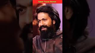 Salaar Teaser Review | Salaar Teaser Reaction 😲 #salaar #prabhas #kgf #gyanthirst