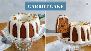 BOLO DE CENOURA COM ESPECIARIAS│CARROT CAKE│BOLOS