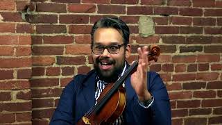 Vijay Gupta x Music Worcester 2023: "Tell us about your background as a violinist."