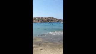 Kini beach Syros Greece 2016