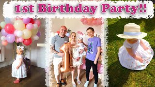 1 year old's Birthday Party | Vlog | Inspo | Kids Party