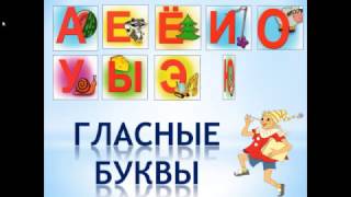 Гласные буквы и их звуки