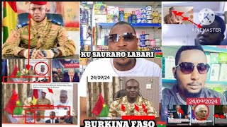 yau labari da muka samu kusauraro abinda ya faru a burkina 🇧🇫 ministar ya janye wasu kalli video 👈