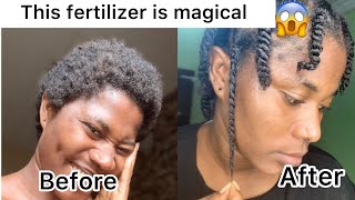 How I Grew my 4C Hair from 0 to 12 months after the big chop using 2 products| Natural Hair Journey