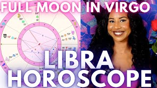 Libra Horoscope for the Full Moon in Virgo 🌝