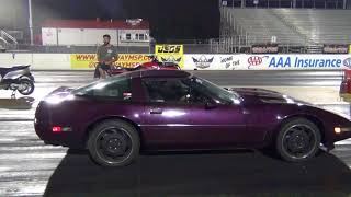 Stock LT1 C4 Corvette Running Mid 13s